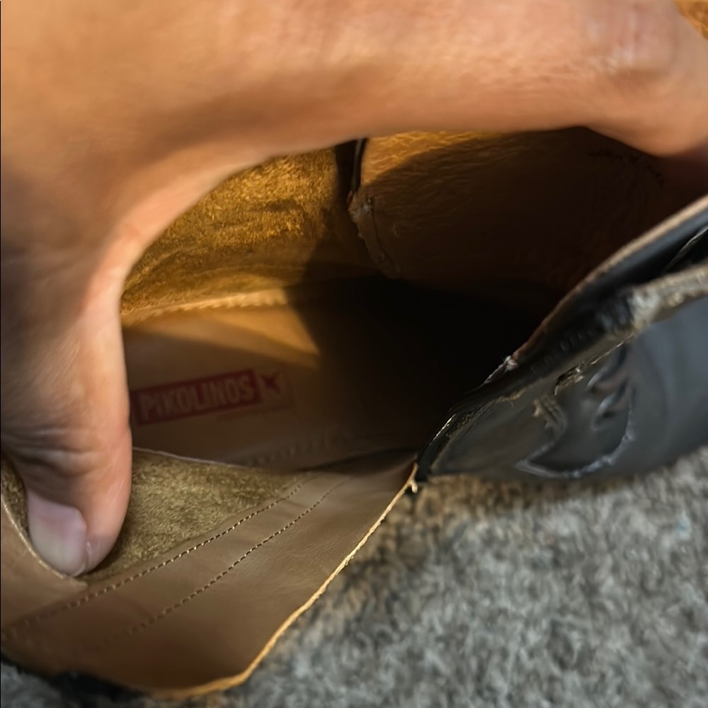 PIKOLINOS Brown Ankle Boots - Picture 4 of 5